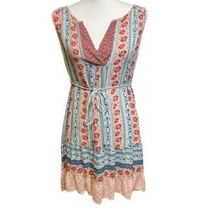 Motherhood Maternity Boho Sundress Tunic Top.  Size S